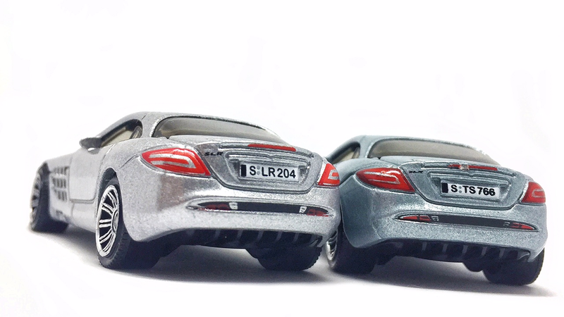 Illustration for article titled Matchbox Mercedes-Benz SLR McLaren. 2009 vs 2016